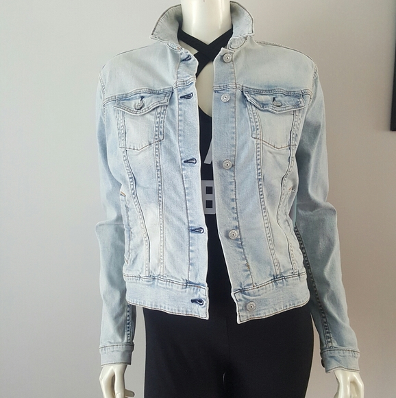 LulaRoe jean jacket ( harvey) - Picture 2 of 4